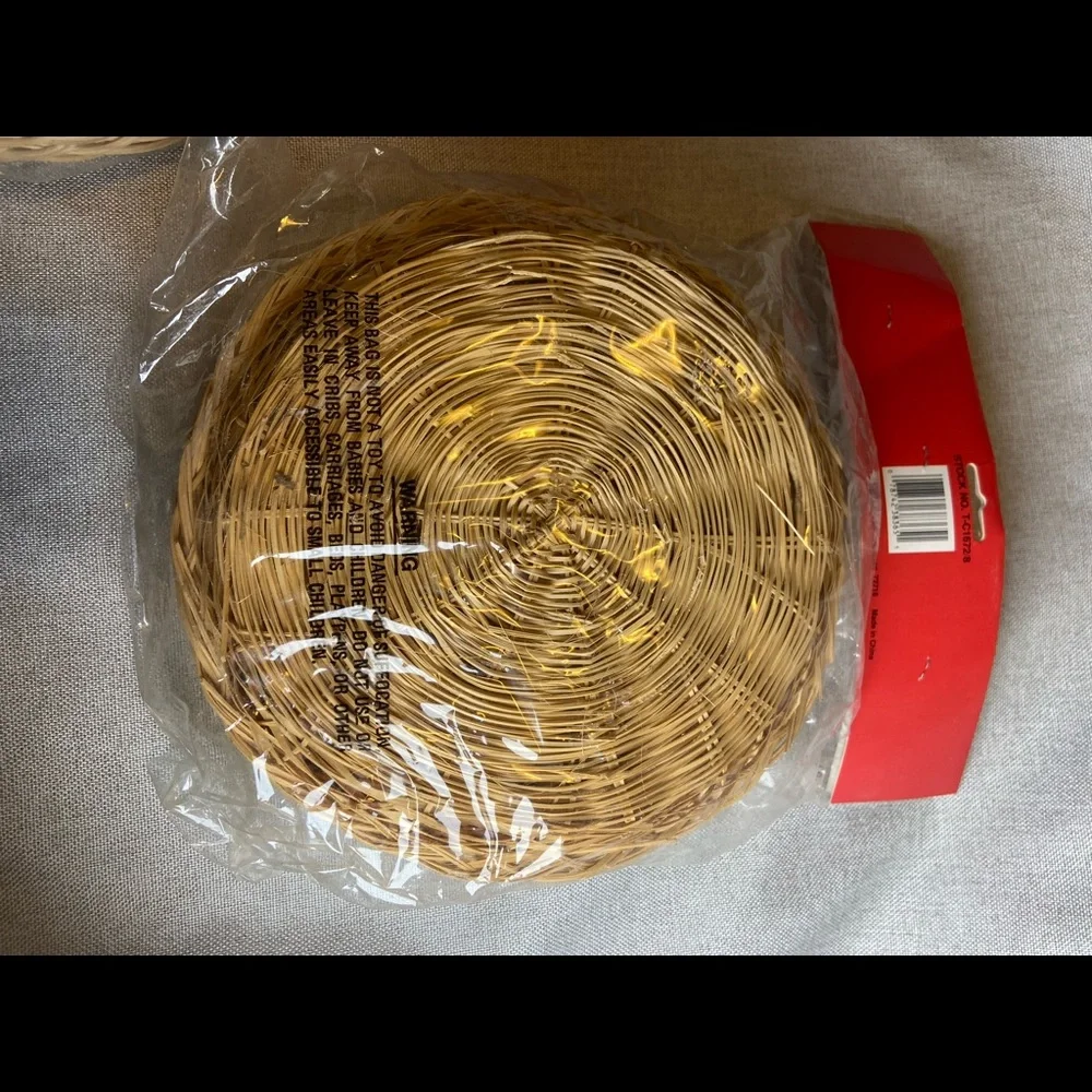 Bamboo Plate Holders. 2 set of 8